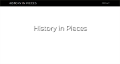 Desktop Screenshot of historyinpieces.com